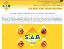 Tablet Screenshot of antiparasitaire-bretagne.com